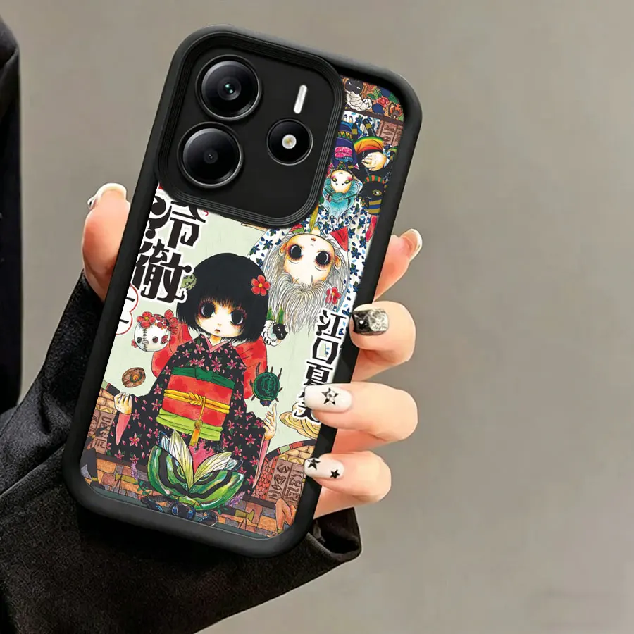 Фото Чехол для телефона Hoozuki no Reitetsu для Xiaomi Poco M8 X7 X6 X5 M7 Pro F8 F7 15T Ultra Mi 17T 17 Pro Max 15 14T 14 Pro Cover Coque Sh №5