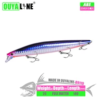 fishing lure sinking minnow isca artificial weights 26g 14cm baits kit pesca accesorios mar trolling seabass fish tackle leurre