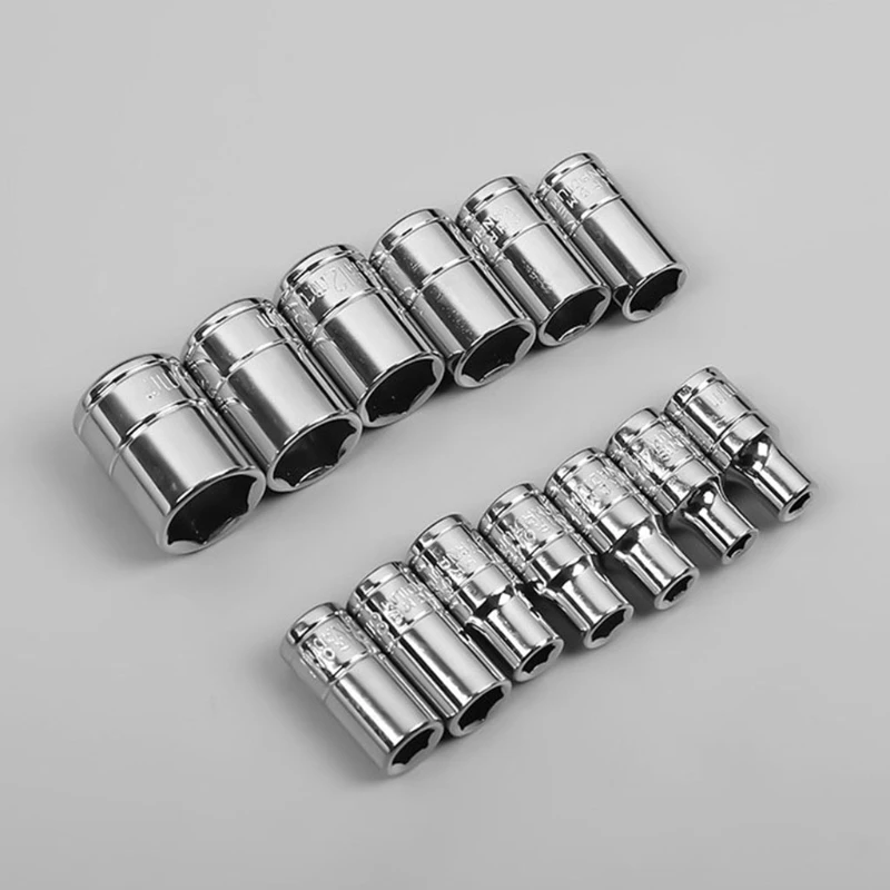 

6.3mm Casing Head Ratchet Wrench Head Auto Repair Fast Change Drill Extension