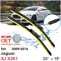 car blade wiper window windshield rubber silicon refill wiper for jaguar xj x351 2009 2016 lhdrhd 2419 car accessories