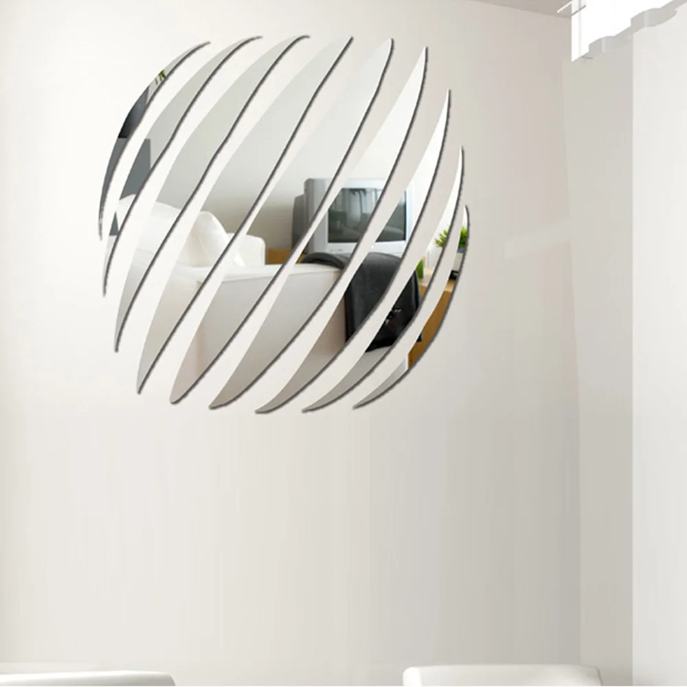 

1 шт. полоса комбинированная зеркальная Настенная Наклейка мозаичная зеркальная поверхность настенные стикеры s DIY настенные наклейки дома...