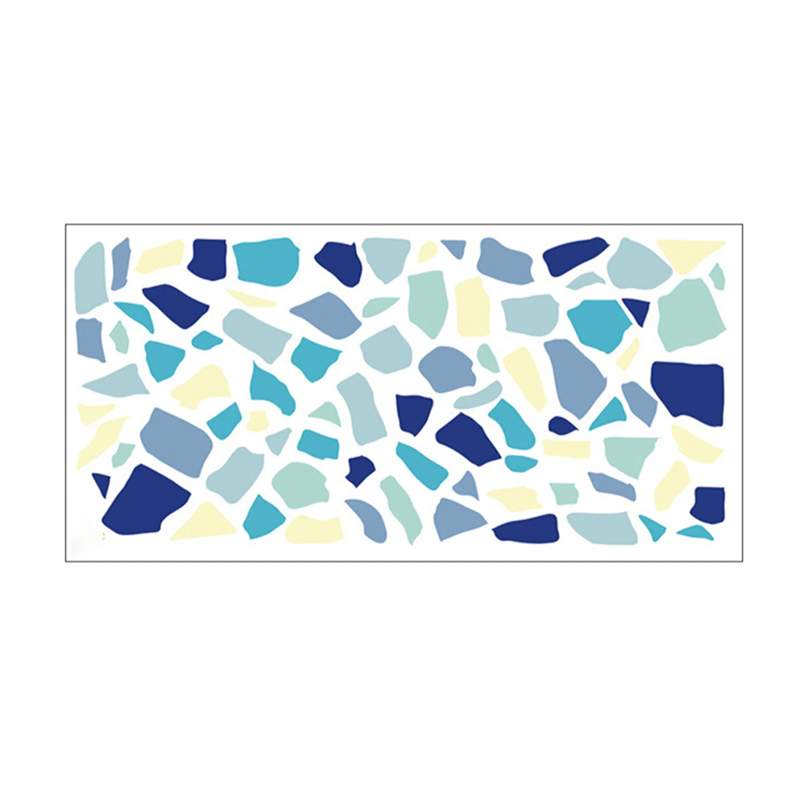 

Наклейка на стену для детской комнаты, с узором «терраццо»