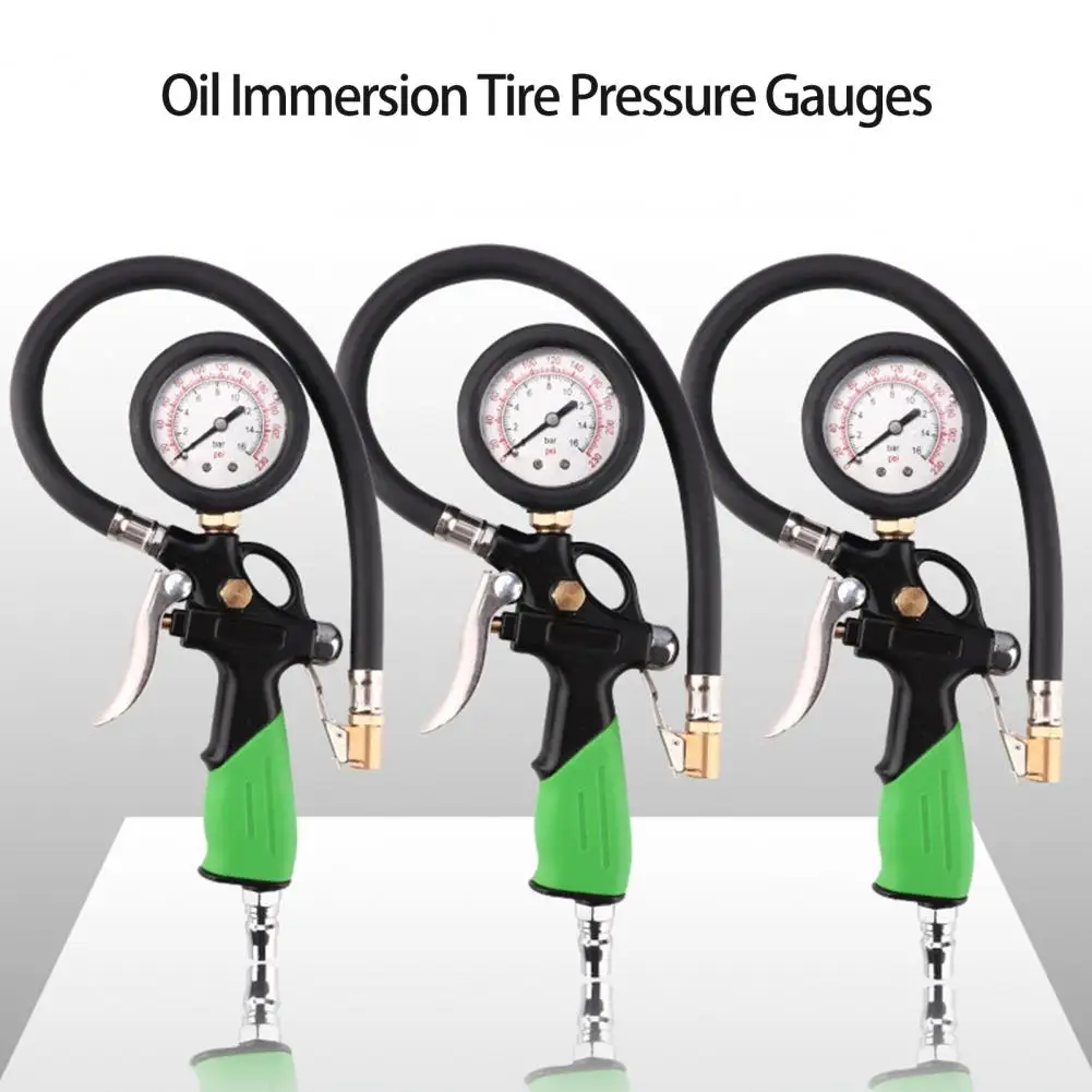 

Tire Pressure Tester Excellent High Precision Non-slip Handle Digital Tire Air Pressure Gauge Household Supplies