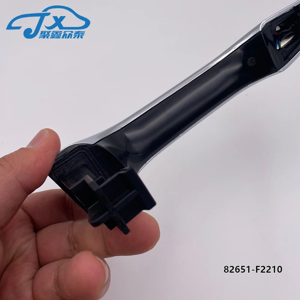 Для Hyundai Elantra 16-20 передняя левая/правая хромированная дверная ручка с умным ключом