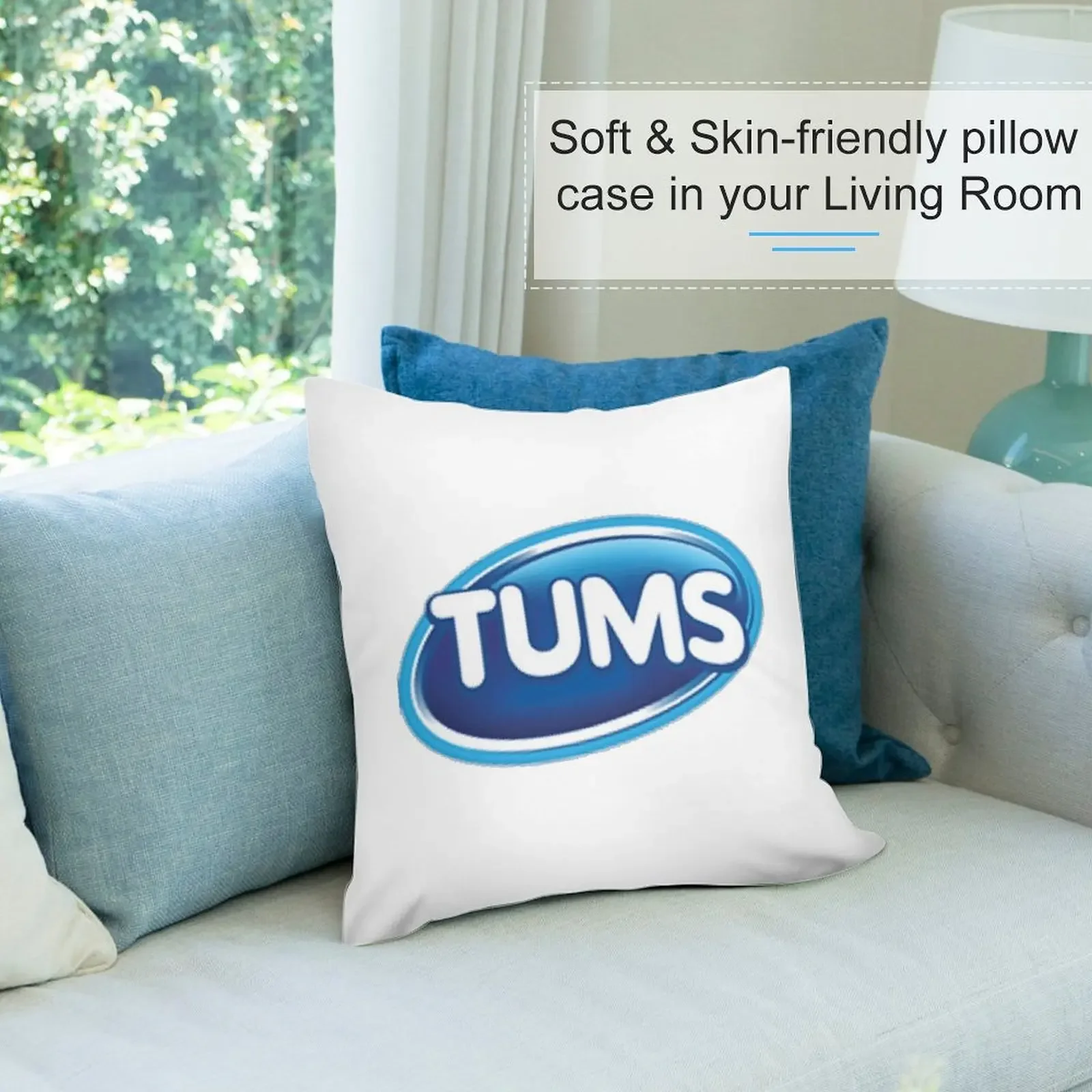 Декоративная подушка Tums чехол для диванной подушки наволочка