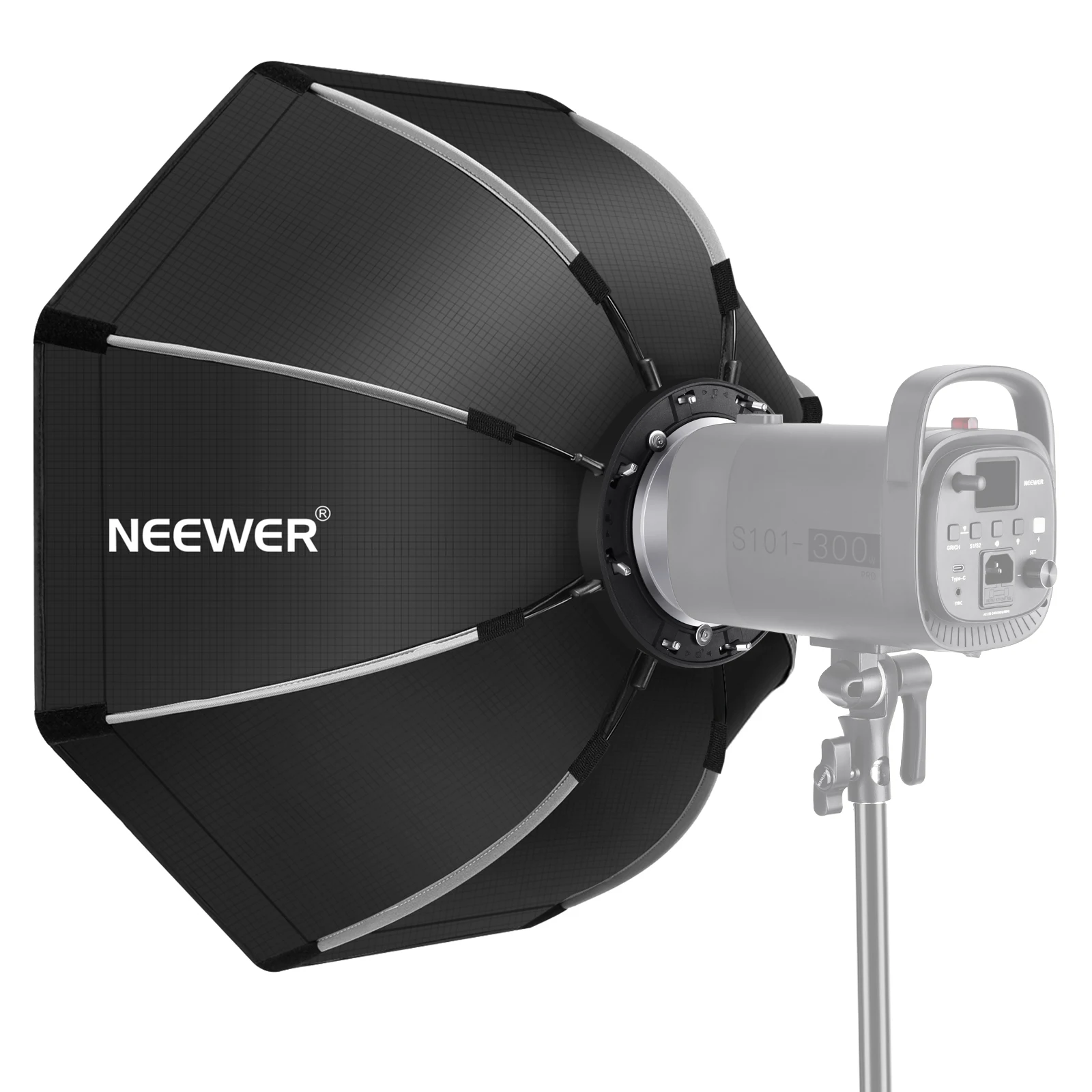 Neewer 35.4 inches/90 cm Octagonal Softbox ,Bowens Mount Speedring, Carrying Case for Speedlite Studio Flash Monolight,Portrait
