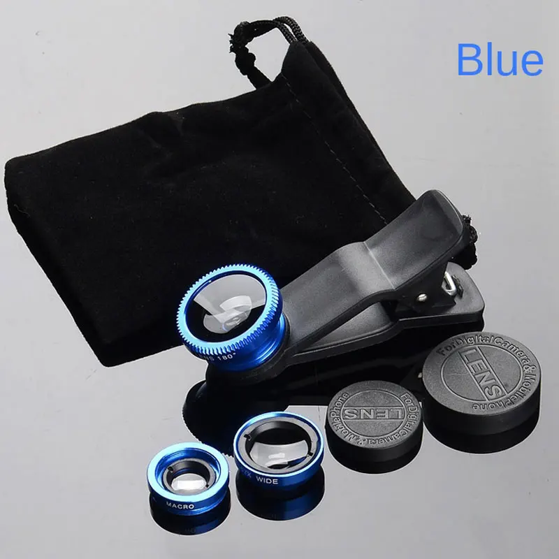 3 functions mobile phone lens 0 45x wide angle len 12 5x macro hd camera lens universal for iphone android phone free global shipping