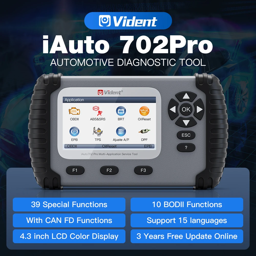 VIDENT IAuto702Pro Услуги многофункционального применения IAuto702 Pro Автомобильный