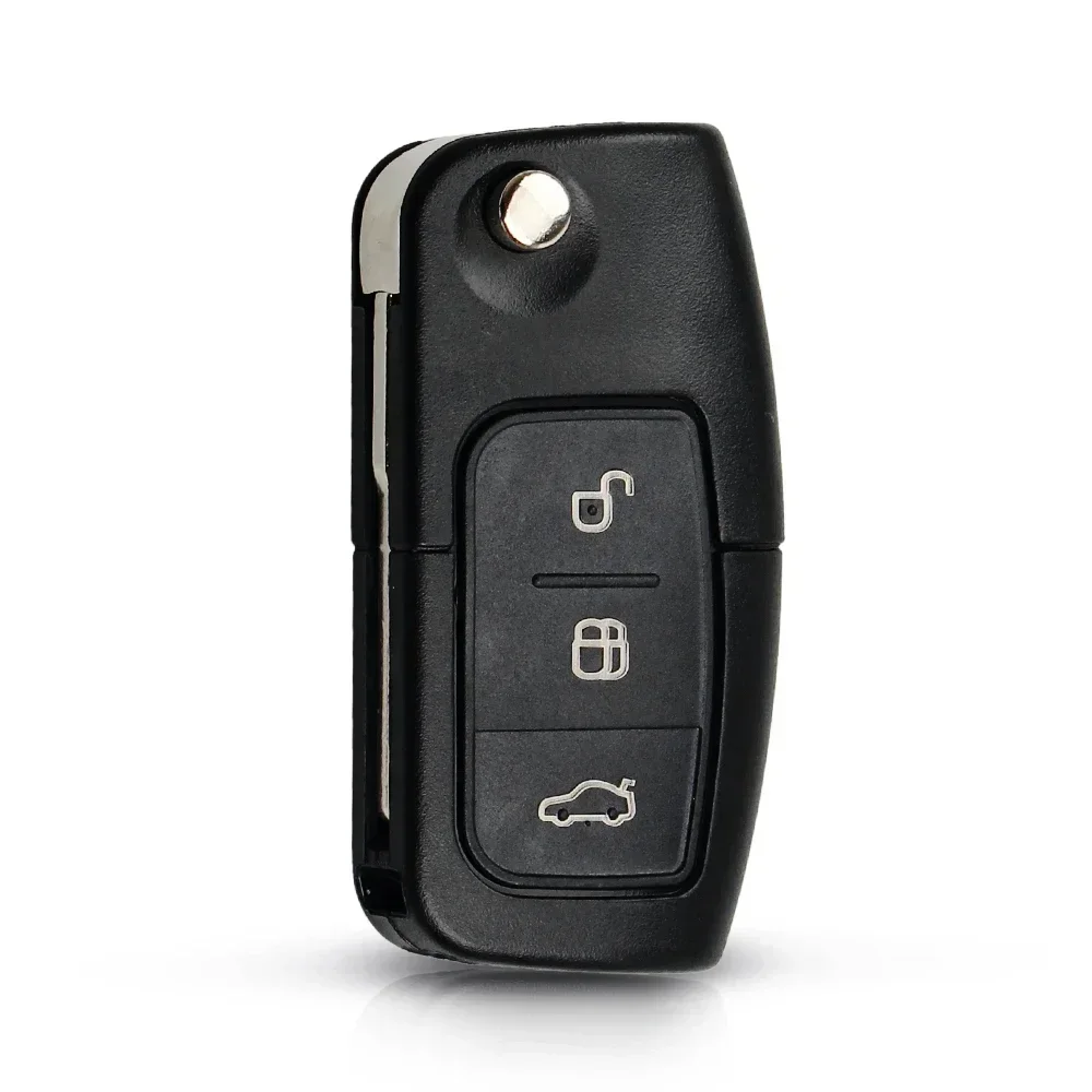 

KEYYOU 1 шт. новый 4D63/4D60 чип автомобильный дистанционный ключ 433 МГц для Ford Fusion Focus Mondeo Fiesta Galaxy HU101 автомобильный откидной ключ
