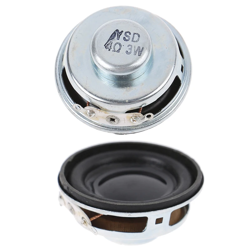 

3W 4R Speaker Horn Diameter 40MM 3 Watt 4 ohm Mini Speakers Amplifier Rubber Gasket Loudspeaker Trumpet Speaker For Arduino