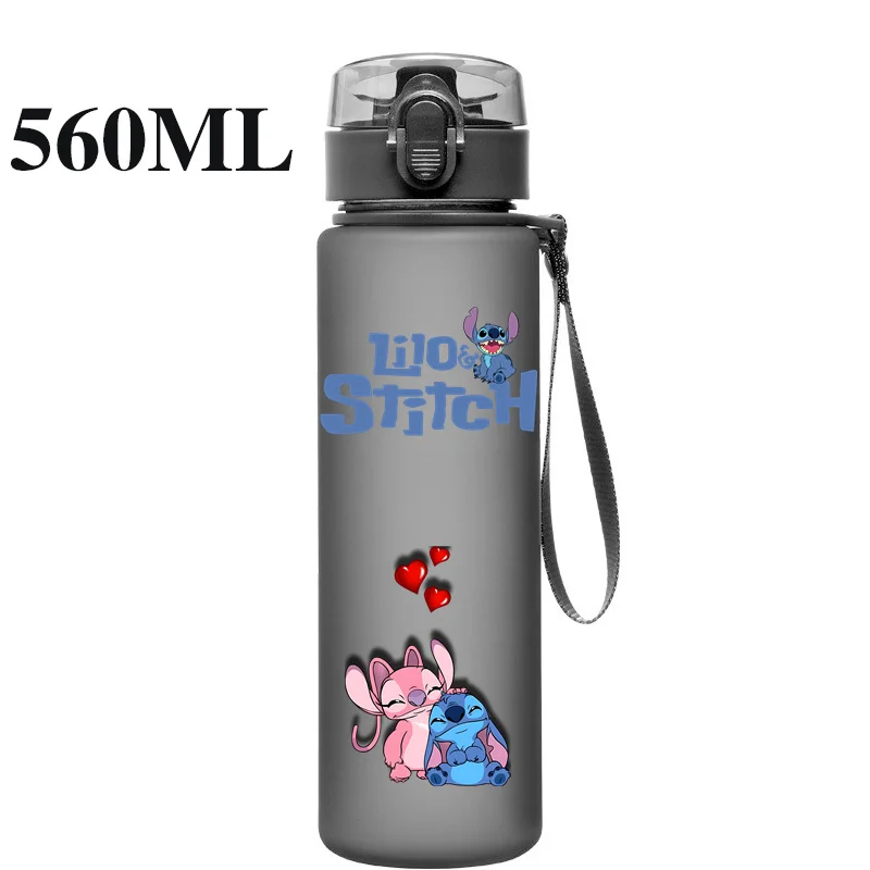 Милая стежка чашка для воды портативная пластиковая большая емкость мультяшная