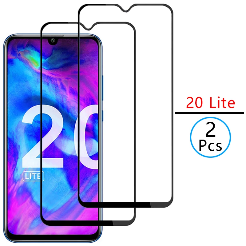 

Защитное закаленное стекло для honor 20 lite, защита экрана на 20 lite светильник, светильник, 6,15, 6,21, защитная пленка honer onor honr 9d