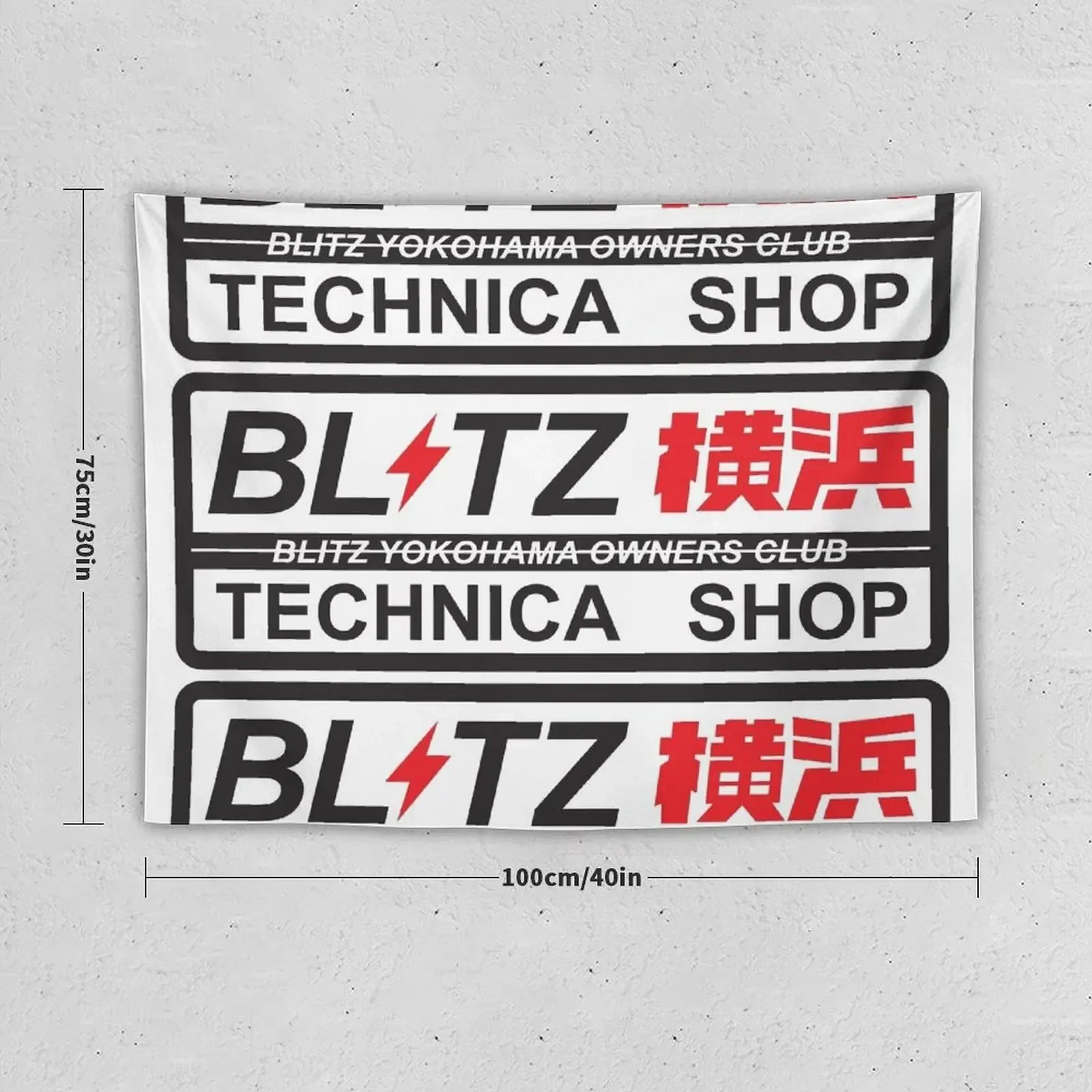 Blitz Technica JDM гобелен предметы для комнаты настенный художественный