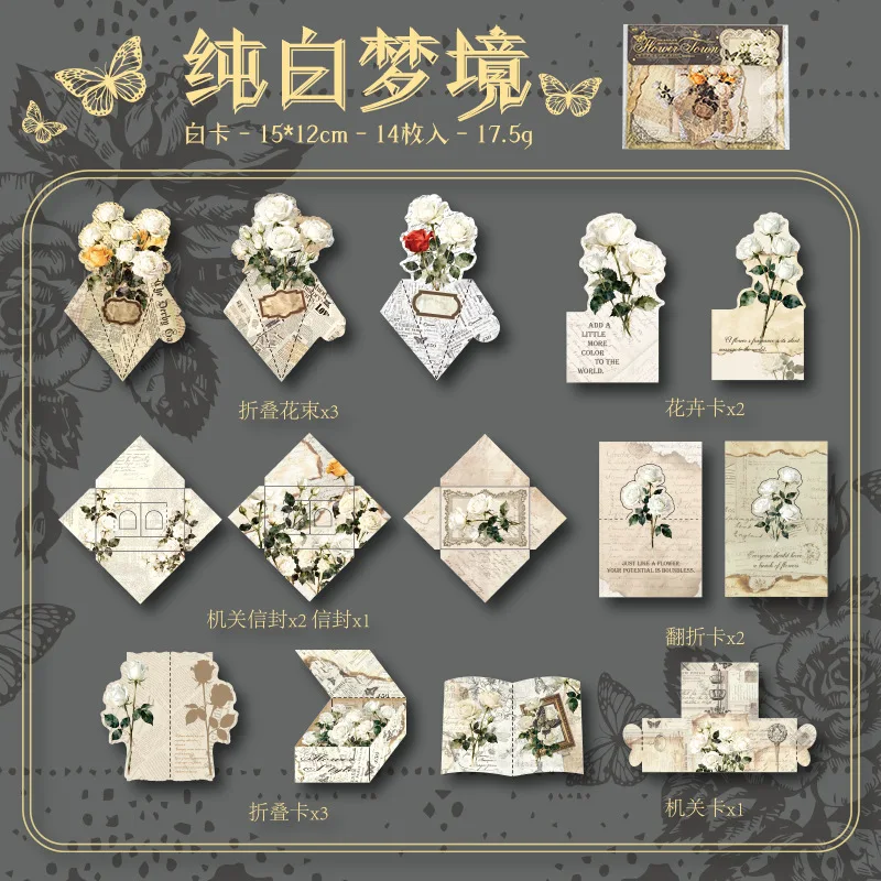 

Блокноты Alideco, 14 листов, бумага, цветы