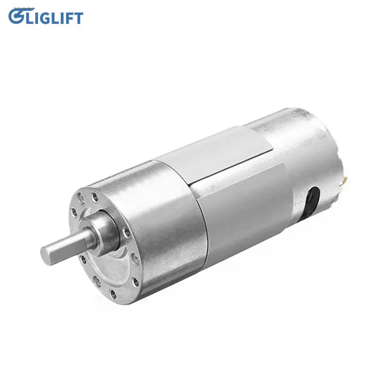 Редукторный двигатель постоянного тока 12 В 37 ГБ-550 180 об/мин, редукторный двигатель с высоким крутящим моментом, редукторный двигатель для самостоятельной автоматизации электродрели