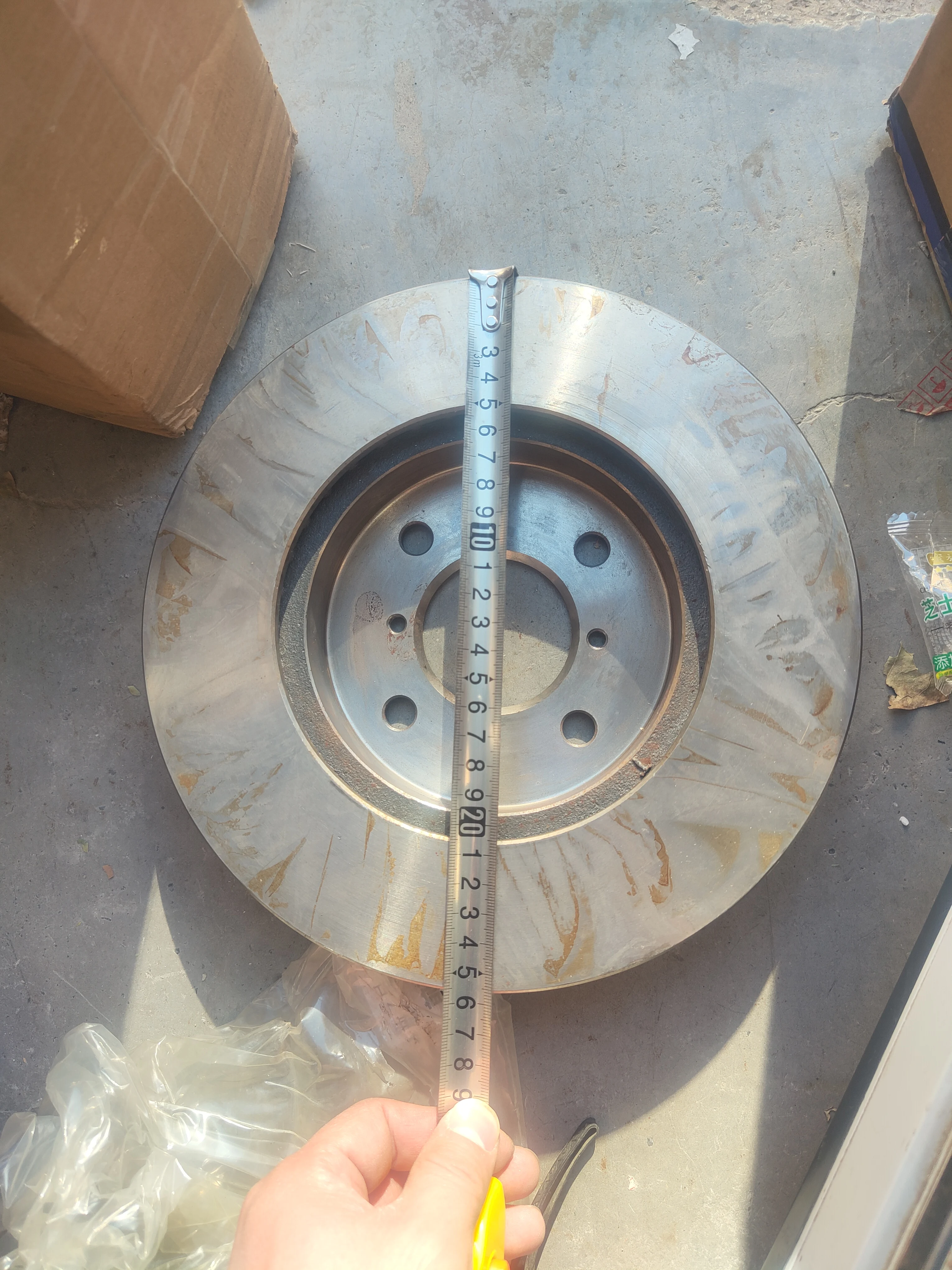 DFSK SOKON V27 V21 Диаметр переднего тормозного диска 25 7см