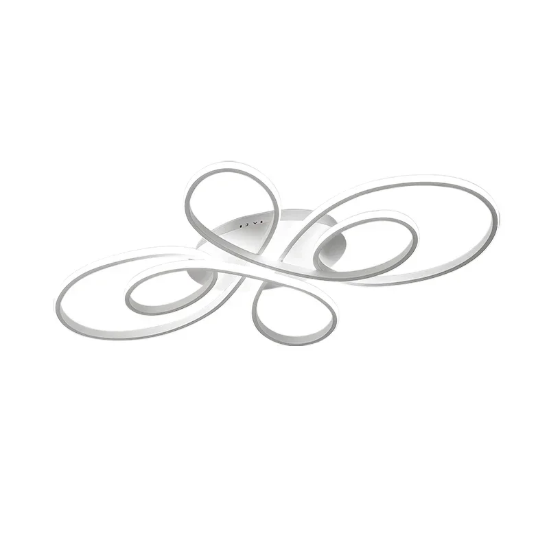 Новые популярные RC белые/кофейные современные светодиодные потолочные