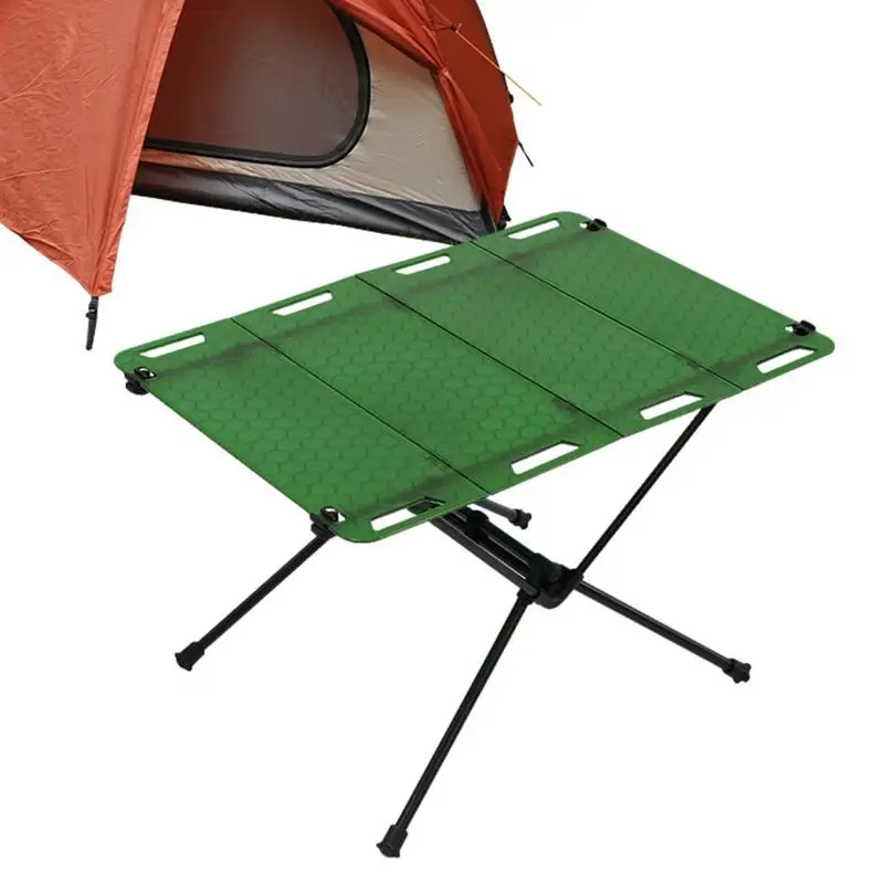 

Folding Picnic Table Outdoor Camp Tables Fold Up Multifunctional Folding Table Lightweight For Camping Picnic Survival Yard BBQ