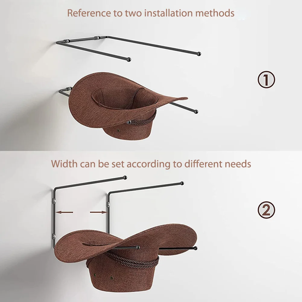 Металлическая U-образная Подставка Для Шляп В Ковбойском Стиле Настенный