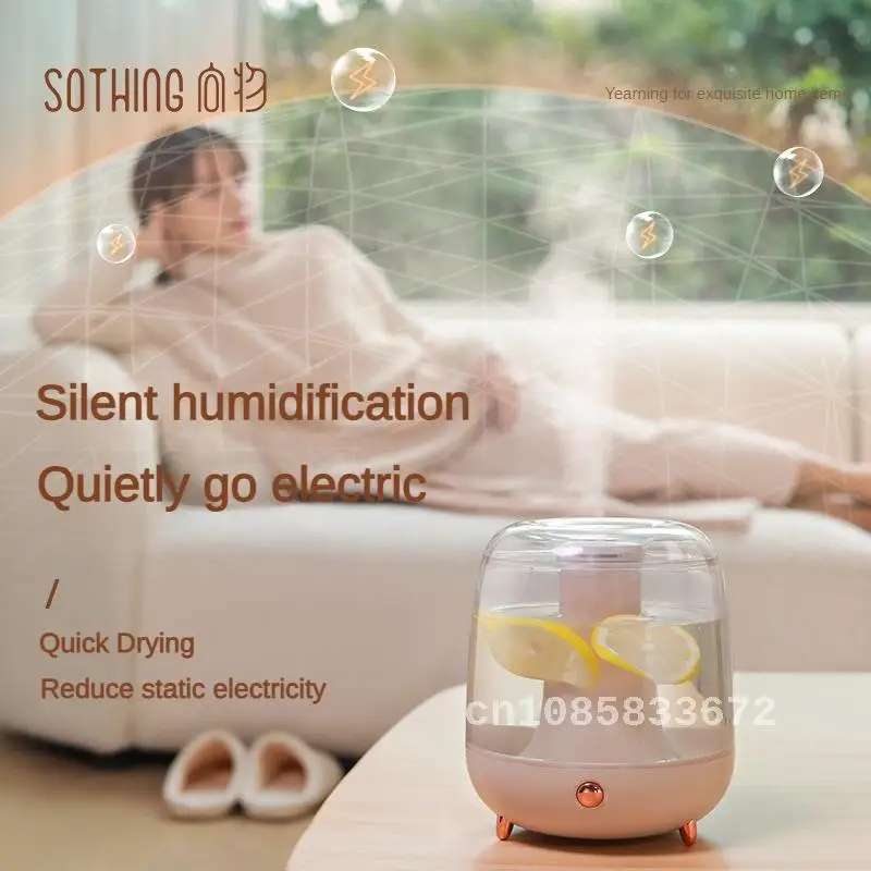 SOTHING домашний портативный увлажнитель воздуха Настольный съемный круглый