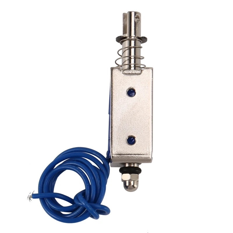 

5X Solenoid Electric Solenoid Type Push / Pull 10 Mm DC 12 V 2.1 Kg Force