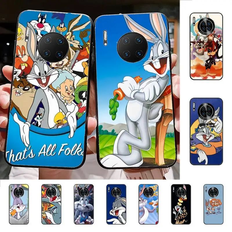 

Cute rabbit Phone Case for Huawei Mate 20 10 9 40 30 lite pro X Nova 2 3i 7se