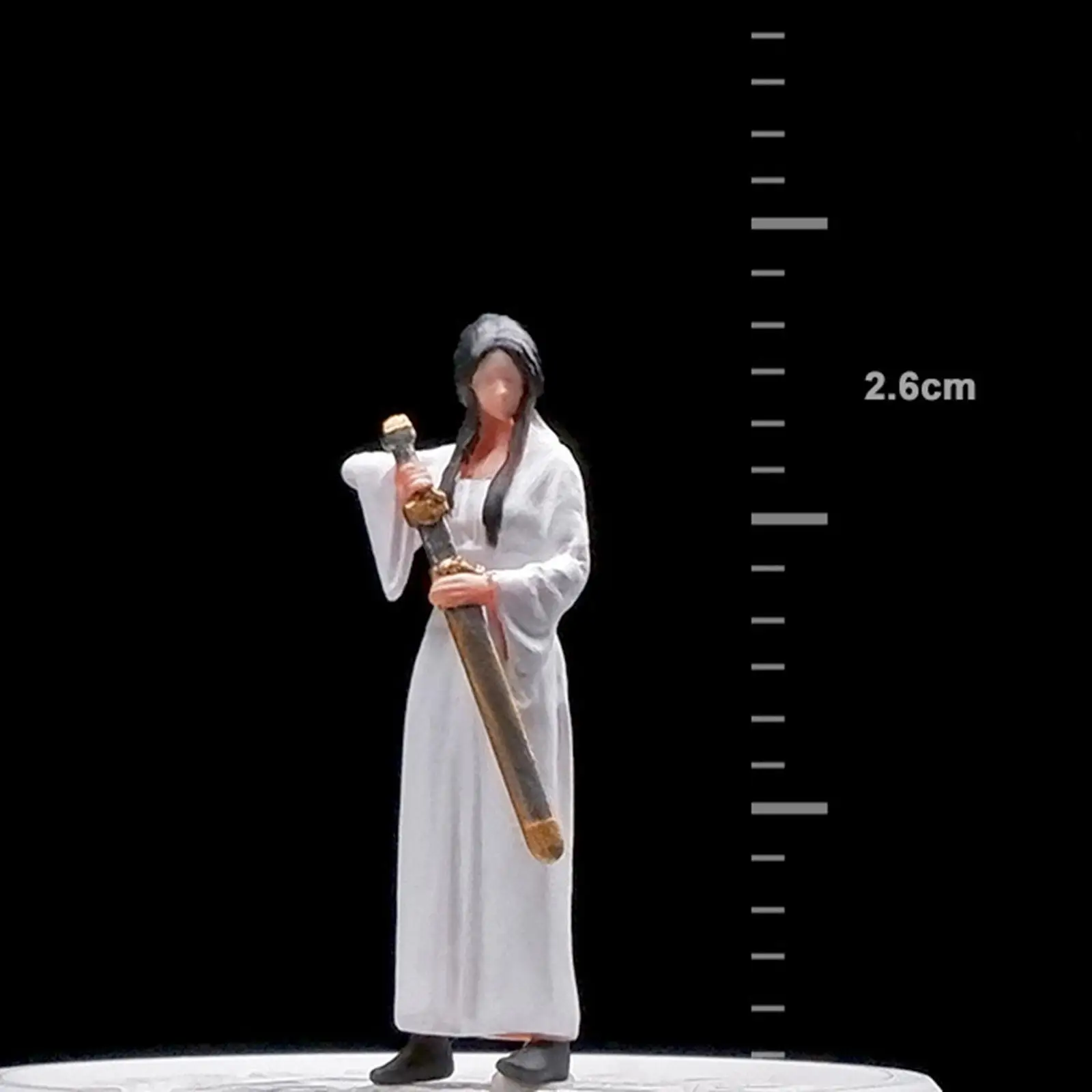 1/64 китайские древние фигурки настольный орнамент песочный стол макет украшение S