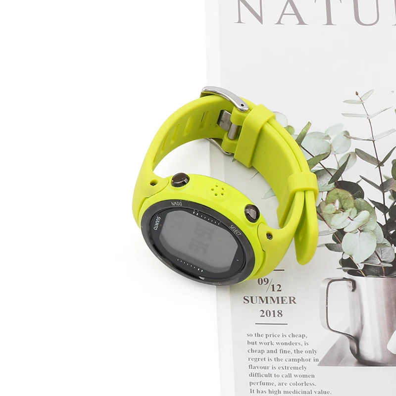 Watch accessories Suitable for Matsutaku SUUNTO Sports Watch D6 D6i D4 D4i NOVO silicone  men's and women's strap