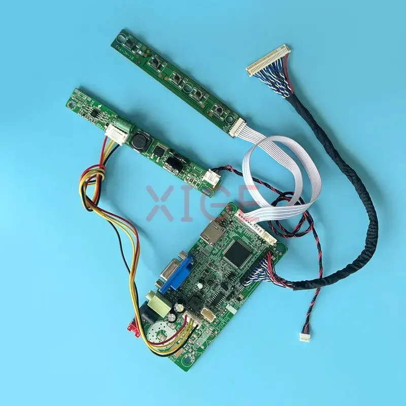 

For HR230WU1 MV230FHM M230HCJ M230HGE LCD Panel Driver Controller Board VGA 1920*1080 23" 30-Pin LVDS Matrix HDMI-Compatible Kit