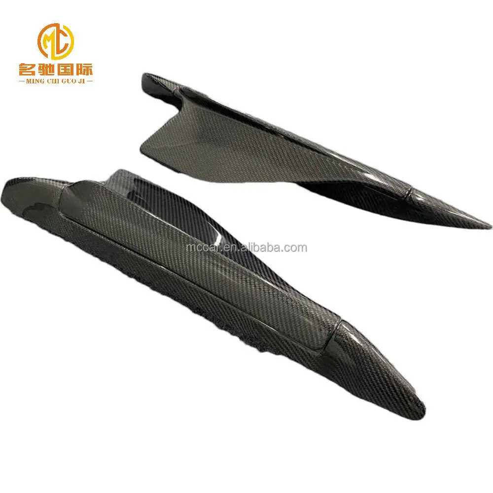 Высококачественная боковая пленка автомобиля угол из углеродного волокна