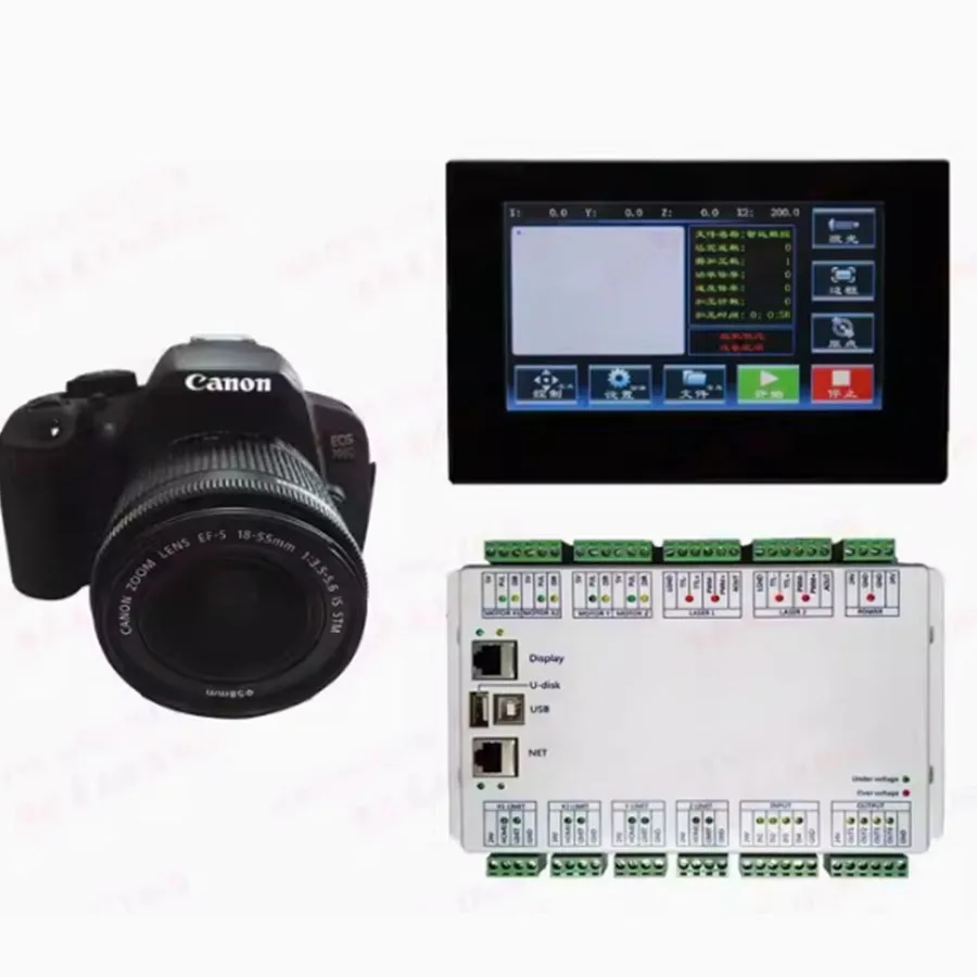 Широкоформатная визуальная камера система управления лазерной резкой Zhiyuan