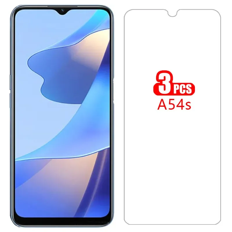 чехол для oppo a54s защитная пленка экрана закаленное стекло на oppoa54s a 54s a54 s 6 52