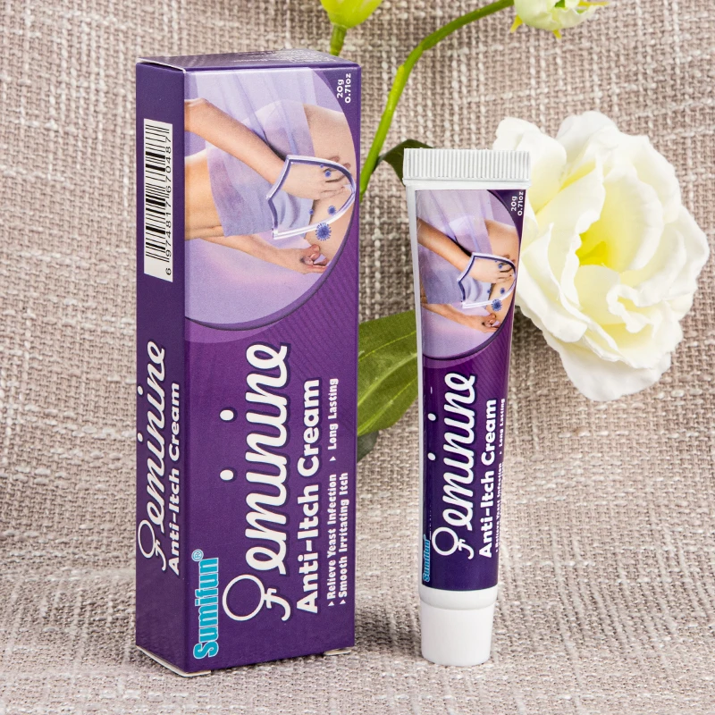 20G Sumifun Herbal Dermatitis Antibacterial Fungal Anti Infection Vaginal Ointment Feminine Private Anti-Itch Cream Remove Odor |