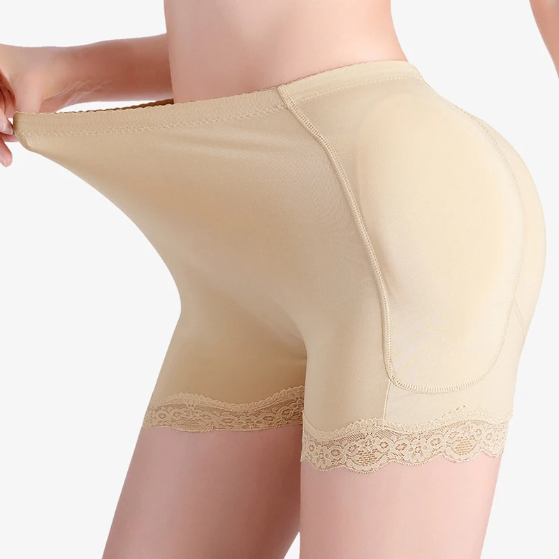 Womens Breathable Shaper Panties Padded Bum Hip Enhancer Hip Butt Lift Tight Slim Panty Waist Cincher Butt Lifter Padded Brief