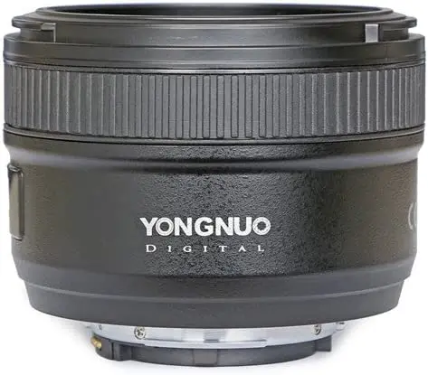 Фото Объектив YONGNUO YN50mm F1.8 стандартный, с автофокусом, для камер Nikon F (D7200, D90, D750, D610) и Canon (6D, 90D, 80D) DSLR. №5