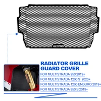 motorcycle accessories aluminium radiator grille guard cover for ducati multistrada 1260 s radiator guard 2018 2019 2020