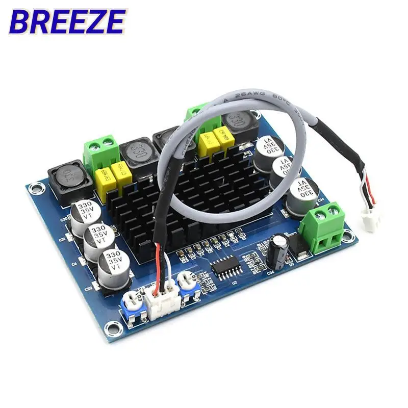 

Original TPA3116 Dual Channel class D digital Power audio amplifier board 120W+120W stereo AMP DC 24V C3-002