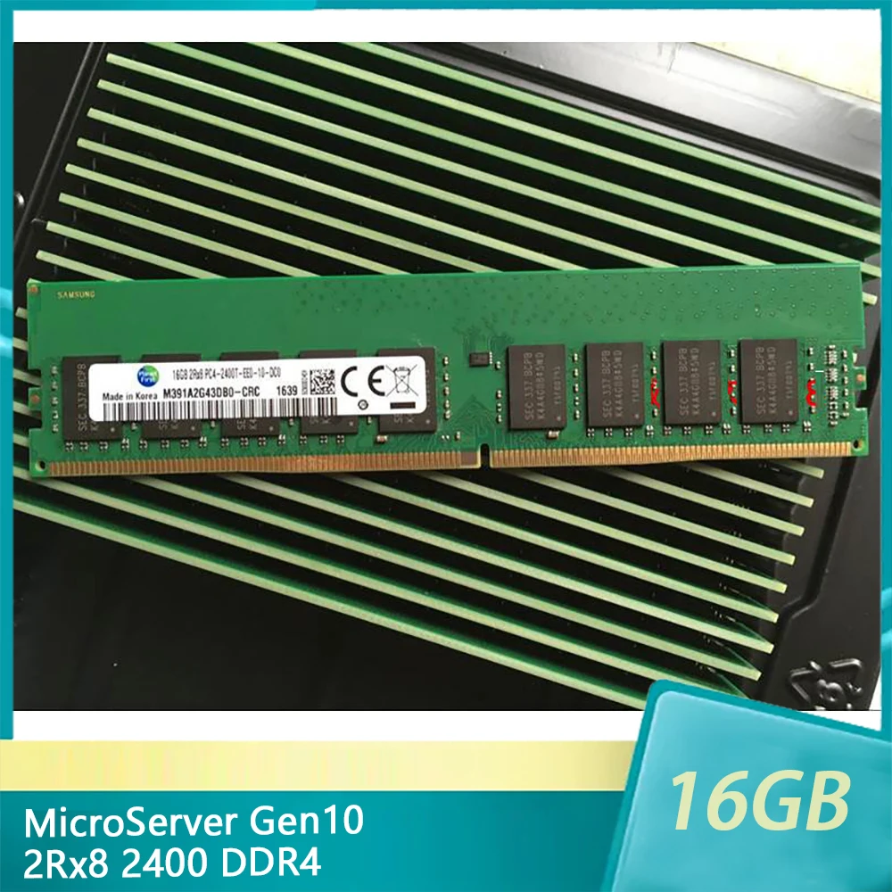 

For HPE MicroServer Gen10 16GB 16G 2Rx8 2400 DDR4 2400T ECC UDIMM Server Memory Fast Ship High Quality