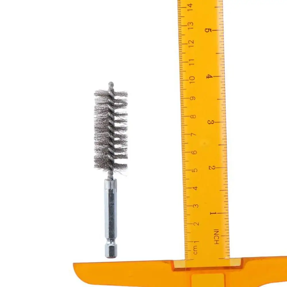 6 шт. практичная щетка из нержавеющей стали разных размеров 4 дюйма проволочная с