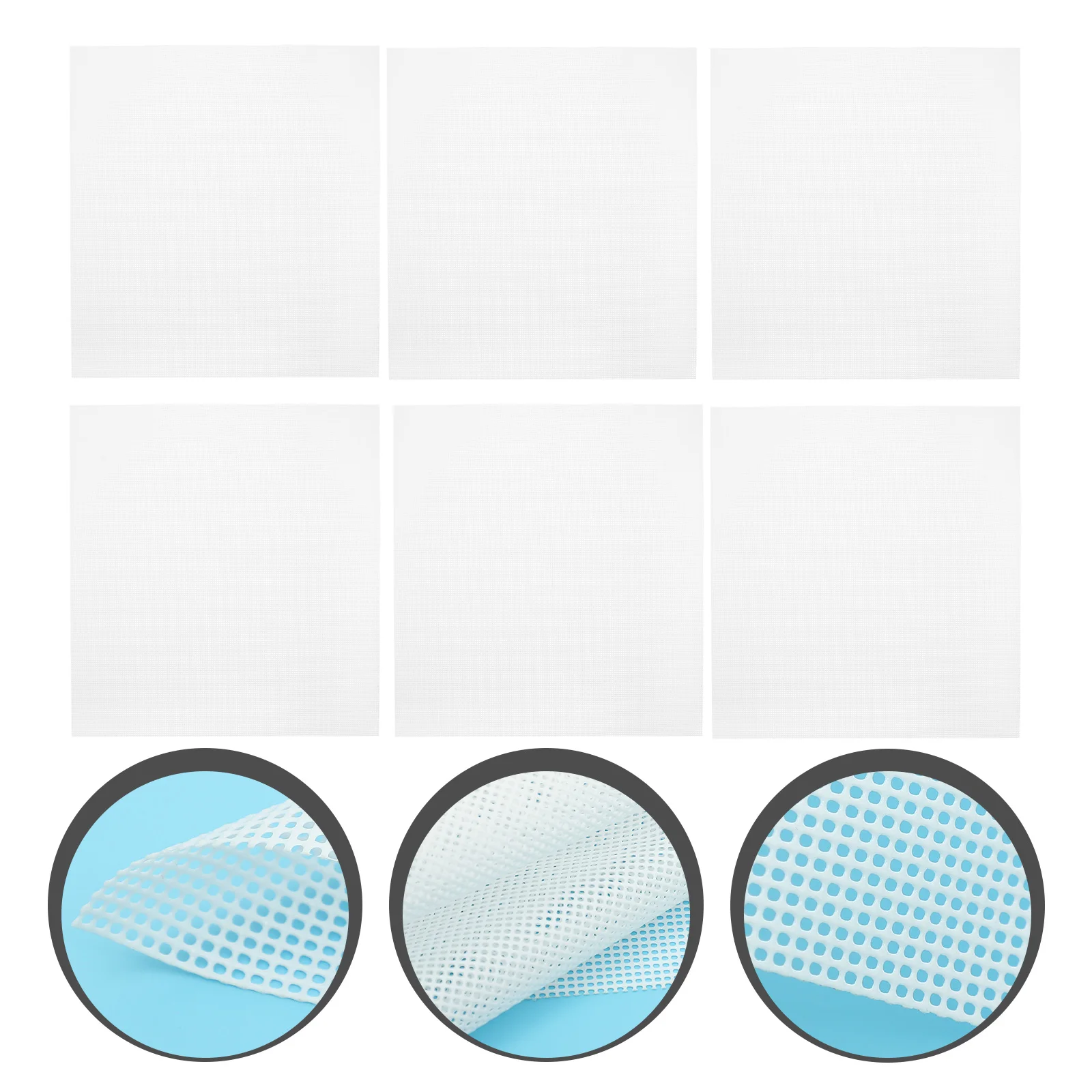 

6Pcs Food Dryer Pad Fruit Dryer Mat Food Dehydrator Pad Food Dehydrator Liner Silicone Mat