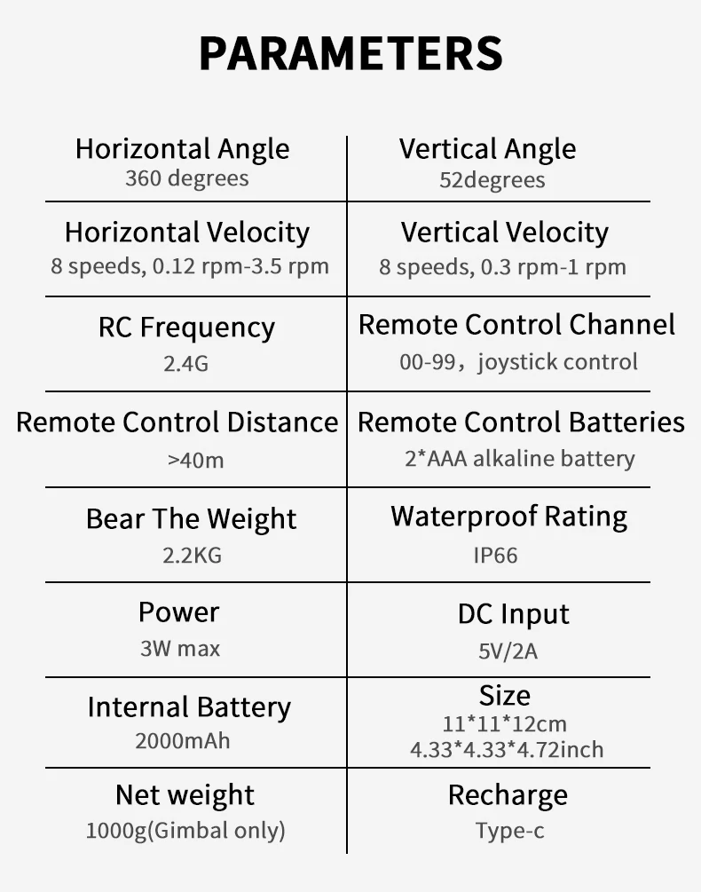 Мультифункциональная вращающаяся панорамная головка ZIFON YT1500 PRO