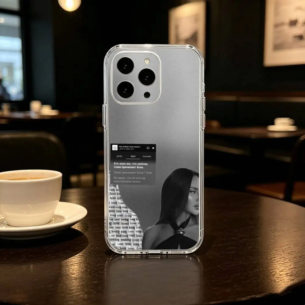 Фото Чехол для телефона Singer A-Anna A-Asti для iPhone 17 16 15 14 13 12 11 Mini Pro Max Plus, прозрачный №4