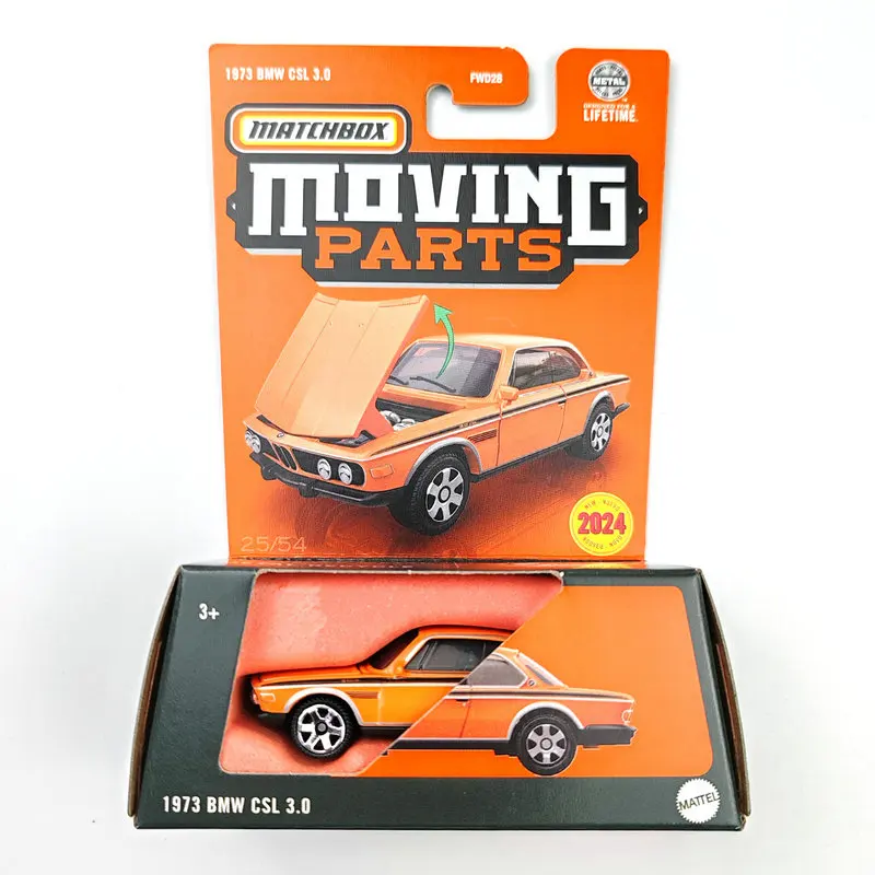Фото Коллекционная модель автомобиля Matchbox с подвижными деталями, 2024 FWD28, с открывающимися дверями, Nissan, Ford, Porsche, Tesla, BMW, для мальчиков №3