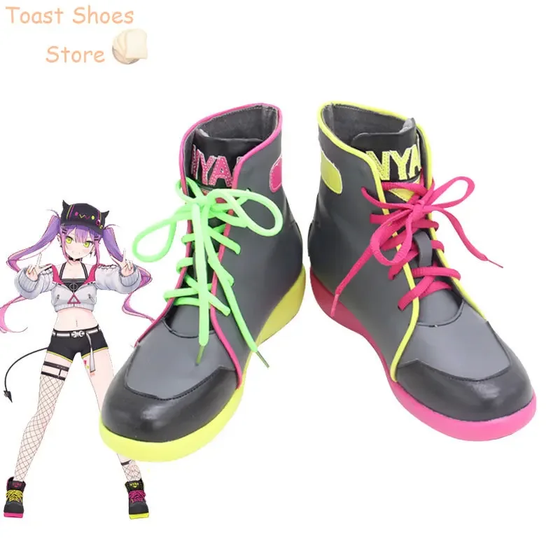 Tokoyami Towa обувь для косплея Хэллоуин карнавальные ботинки Vtuber реквизит из
