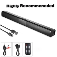 20w tv sound bar wired and wireless bluetooth home surround soundbar for pc theater tv speaker