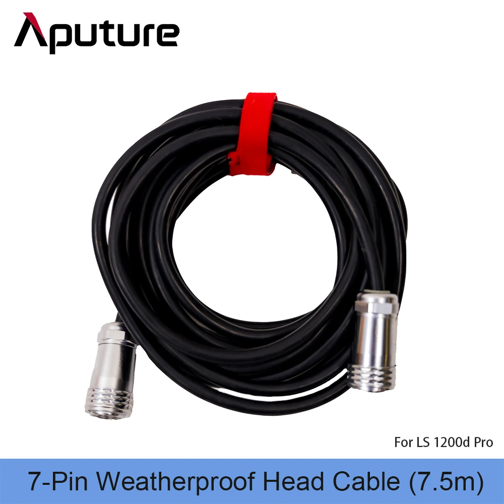 

Aputure 7-Pin Weatherproof Head Cable (7.5m) for LS 1200d Pro