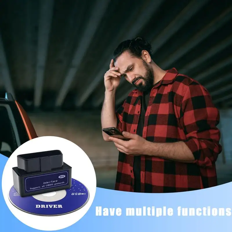 Автомобильный диагностический тестер компактный монитор для проверки проблем