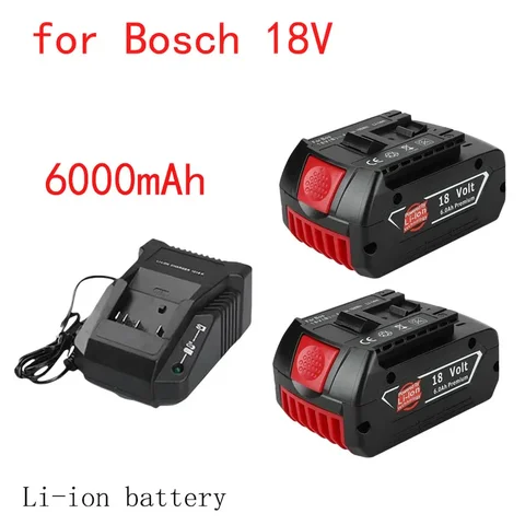 Литий-ионный аккумулятор 18В 6.0Ah KEPAH для Bosch