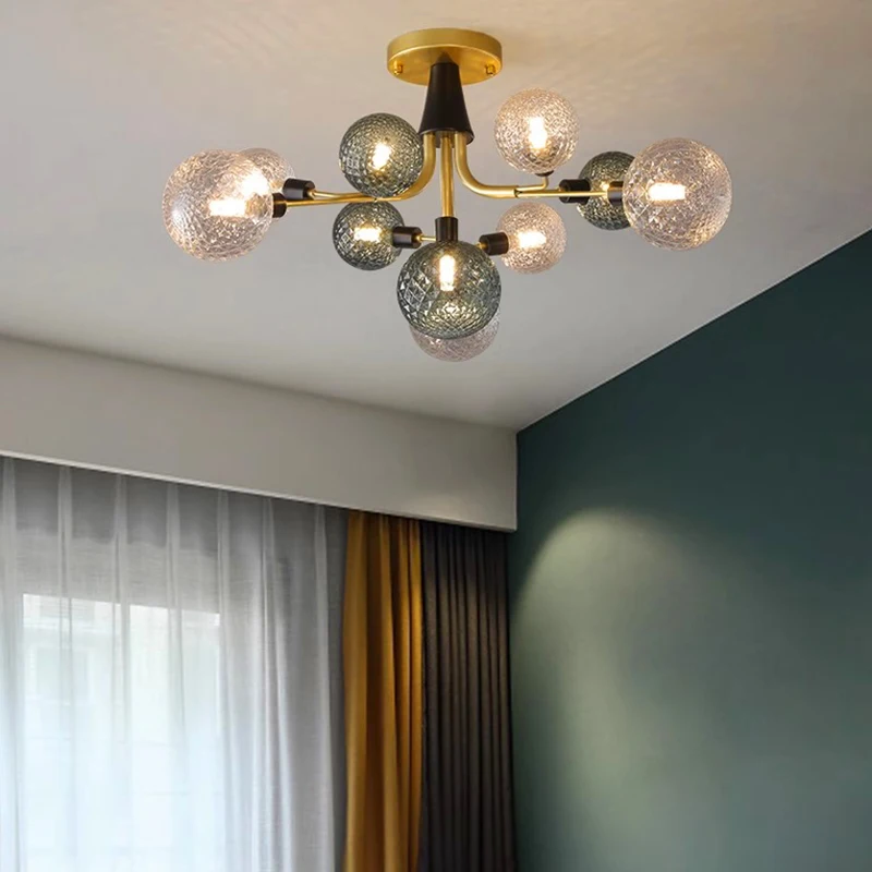 

Led Art Chandelier Pendant Lamp Light Room Decor Nordic smart home decoration living indoor dining