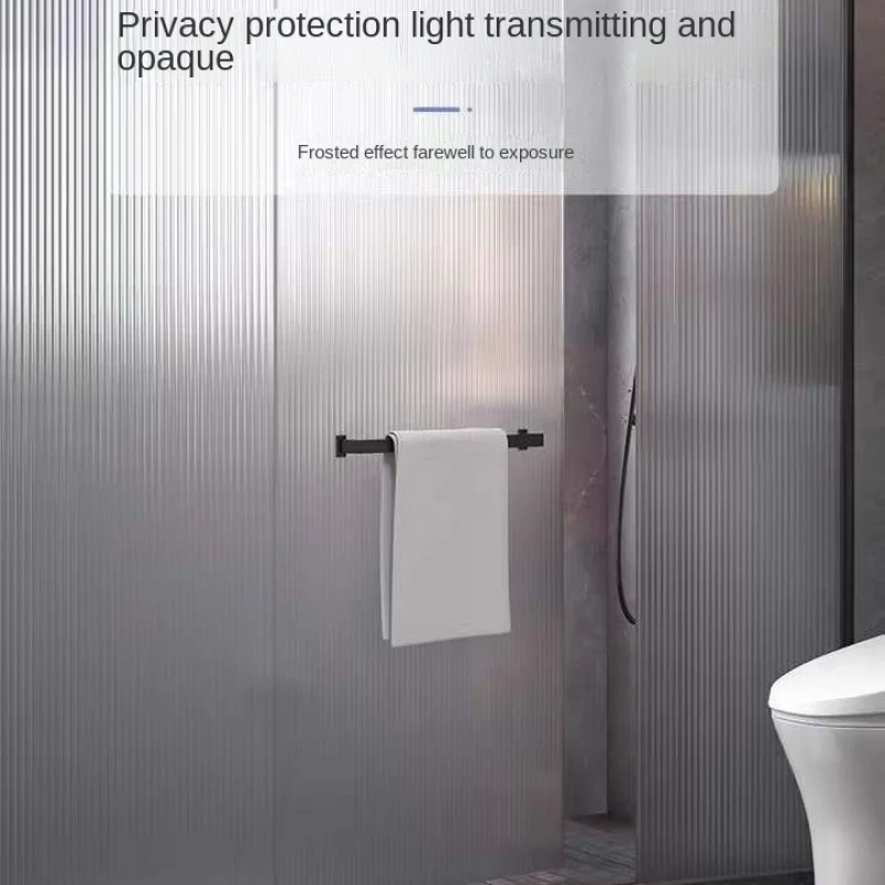 Виниловая пленка для душа или окна винтажная матовая 3D наклейка тонированная